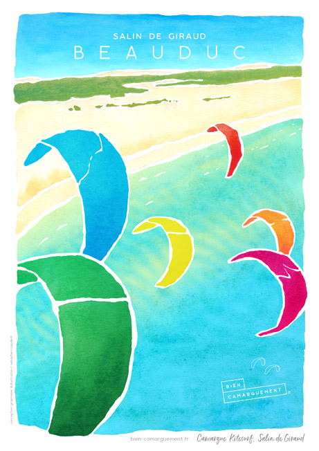 Bien Camarguement Kitesurf Beauduc Salin-de-Giraud